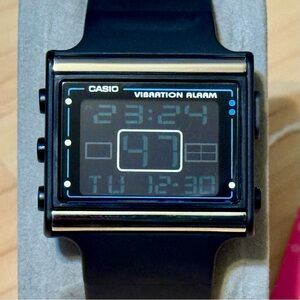 Casio Poptone LDF-10-1AV Vibration Alarm Digital Watch 3036 Module LDF LDF10